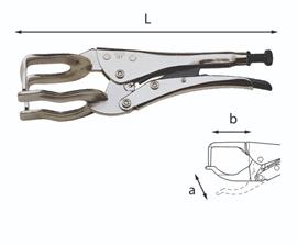 Klešta grip sa viljuškastim čeljustima 280 mm 137 USAG